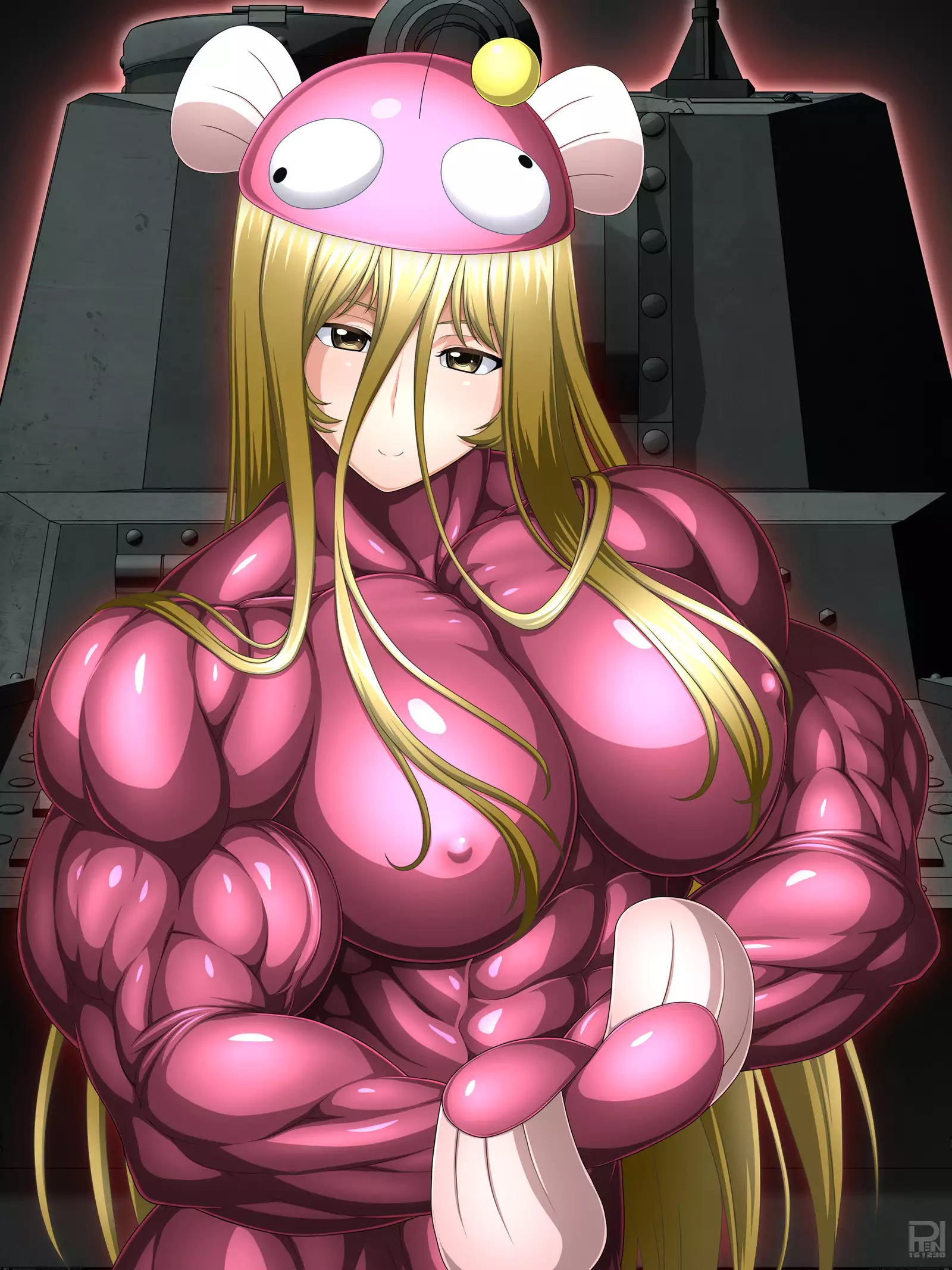 Tank Muscle Cat Girl