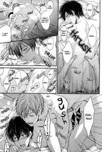 (Renai Free Style! Osaka Taikai) [Karaage of the Year (Karaage Muchio)] Haru-chan wa Shitagari Yokubari | Haru-chan is all eager and greedy♥ (Free!) [English] [Always Here Scans & Baka Dumb Aho Scans]