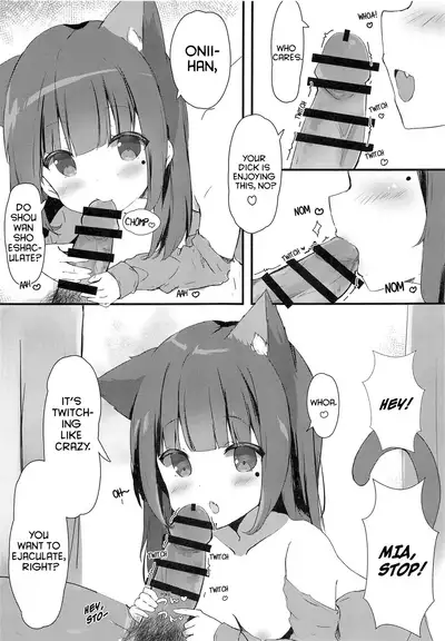 (C95) [PoyoPoyoSky (Saeki Sola)] Onii-chan Nekomimi wa Osuki desu ka? | Onii-chan, do you like cat ears? [English] [Kyuukei]