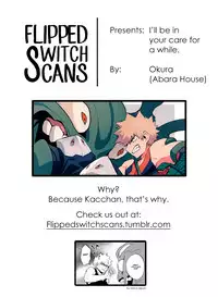 (SPARK12) [Okujo Kantorera (Abaraya)] Shibaraku sewa ni naru | I'll be in your care for a while (Boku no Hero Academia) [English] [Flipped Switch Scanlations]