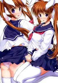 (C82) [STUDIO HUAN (Raidon)] New NanoFei. School! 3 + 4 ALL Full Color Soushuuhen (Magical Girl Lyrical Nanoha) [Textless]