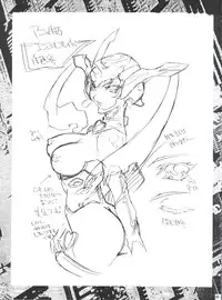 (C58) [Megami Kyouten (Aoki Reimu)] Mugen Kairou D-3 Gaiden [Genteiban] (Angel Blade, Dangaizer-3)