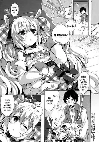 Ganbaru Laffey wa Gohoubi ga Hoshiin da yo | Giving the Hardworking Laffey a Reward