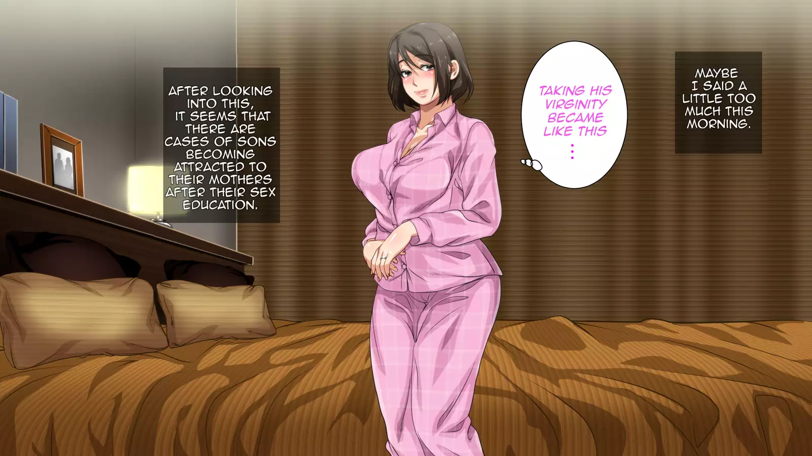 Hahaoya ni Yoru Fudeoroshi ga Gimuka Sareta Sekai | World where Cherry Popping is a Mother's Duty Part 1