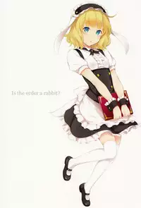 (C87) [Heaven's Gate (Andou Tomoya)] Tsuki to Usagi to Kinpatsu Shoujo (Gochuumon wa Usagi desu ka?) [Chinese] [无毒汉化组]