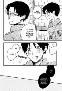 [Yinghua (sinba)] Kawaii Buka nimo Tamani wa Mate ga Hitsuyouda. | Sometimes the cute subordinate has to wait. (Shingeki no Kyojin) [English] {K&C}