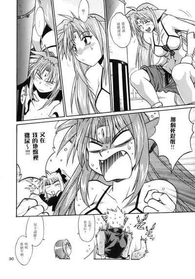 (SC34) [Studio Katsudon (Manabe Jouji)] Kemonotachi no Bansan (Mahou Shoujo Lyrical Nanoha) [Chinese] [星幽漢化組]