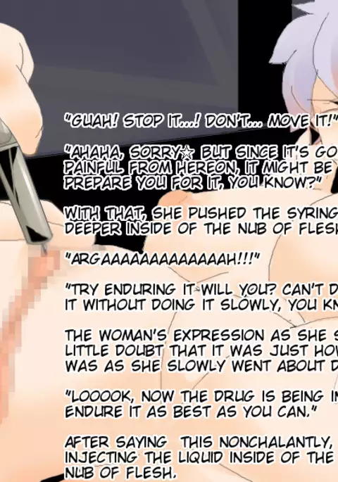 Original character image story - The tale of the female spy's body modification