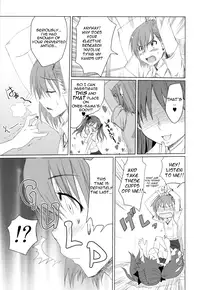 (C77) [Shikitenshi (Shironeko Sanbou)] Toaru Hinnyuu no Naichichi Hon | A certain flat-chested Railgun book (Toaru Kagaku no Railgun) [English] [Yuribou]