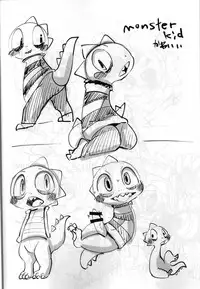 (Minna no Ketsui) [Gun Modoki (Doro Doneru)] Guruguru Makimakid-kun (Undertale)