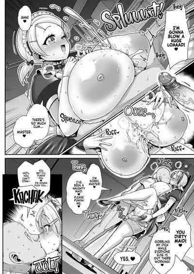 H Daisuki Kinpatsu Hakujin Bakunyuu Ryuugakusei ga Tonari no Heya ni Hikkoshite Kita!! 3 ~ | A Nymphomaniac Blonde Exchange Student with Gigantic Tits Moved in Next Door!! 3