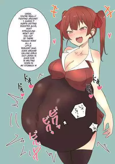 Marine Senchou ni Hokakusare Kotowattara Marunomi ni Sarete Shimau Shounen | A Boy Getting Caught And Swallowed By Marin