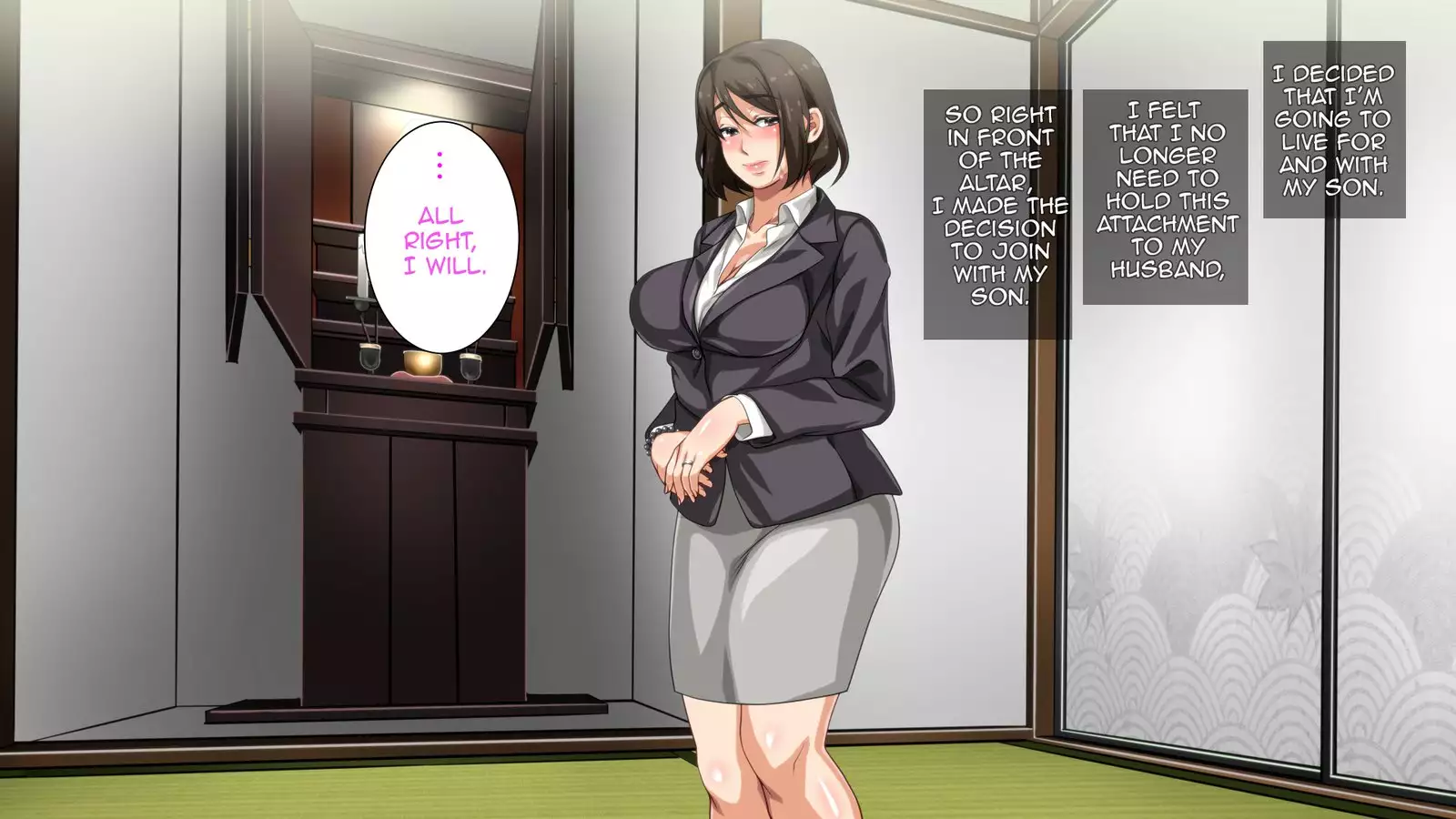 Hahaoya ni Yoru Fudeoroshi ga Gimuka Sareta Sekai | World where Cherry Popping is a Mother's Duty Part 1