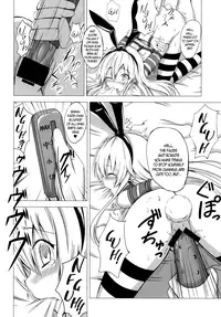 [Aiirosakura (Aikawa Ryou)] Kuubo Wo-Kyuu-chan no Shimakaze Yuri Dorei Choukyou ~Kairaku Choukyou Hen~ | Standard Carrier Wo-Class Shimakaze's Yuri Slave Training ~Pleasure Training~ (Kantai Collection) [English] [B.E.C. Scans] [Digital]