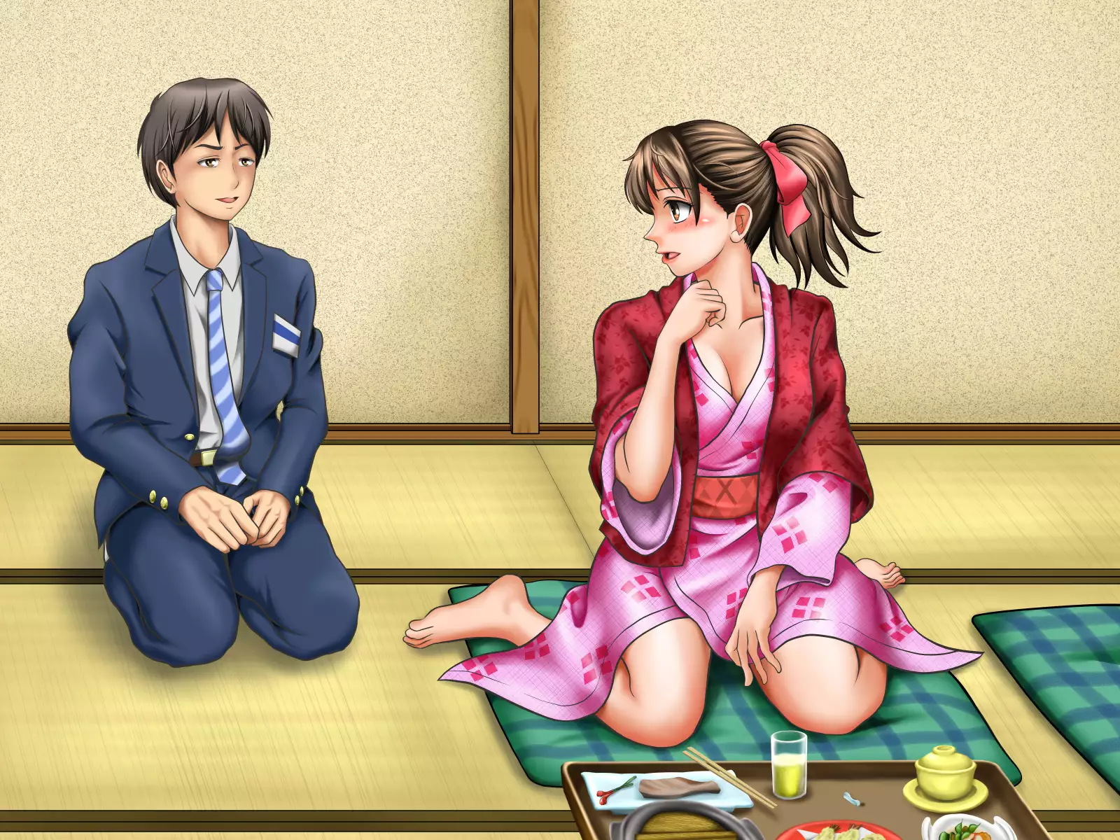 Tenjoin wa Ryoko Chu no Joji o Mite Minu Furi o Suru -Konpanion Garu & Jibun no Kanojo Hen-