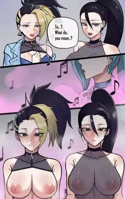 - Behind the scenes of K/DA