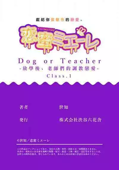 [Sechi] Dog or tīchā - hōkago, sensei-tachi no shitsuke ke ai - | Dog or Teacher-放学后，老师们的调教恋爱- Class.1-2 [Chinese] [莉赛特汉化组]