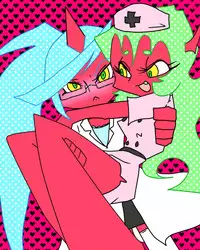 [Nabesiki] デイモン姉妹えっち詰め (Panty & Stocking with Garterbelt)