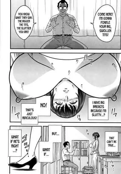 [Tatsunami Youtoku] Dankon Sousai -Hitozuma Kyoushi ga Netorareru made no Kiroku- Ch. 1-5 [English] [desudesu]