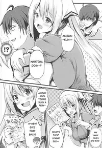 (COMIC1☆13) [Star-Dreamer Tei (Staryume)] Betsu ni Kimi to Blend Shitai Wake ja Nai kara ne... | It's not like I really want to blend with you... (Blend S) [English] [Hentai_Doctor]