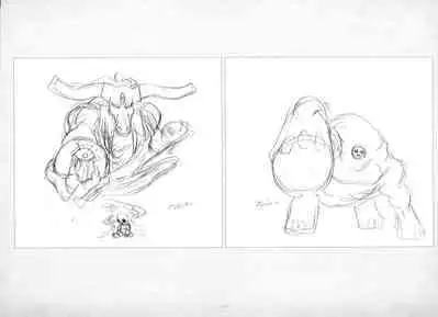 ALICESOFT ORION SCRIBBLES with CROQUIS ULTIMATE EDITION VOL.2 織音計画特別版 ラフ画集