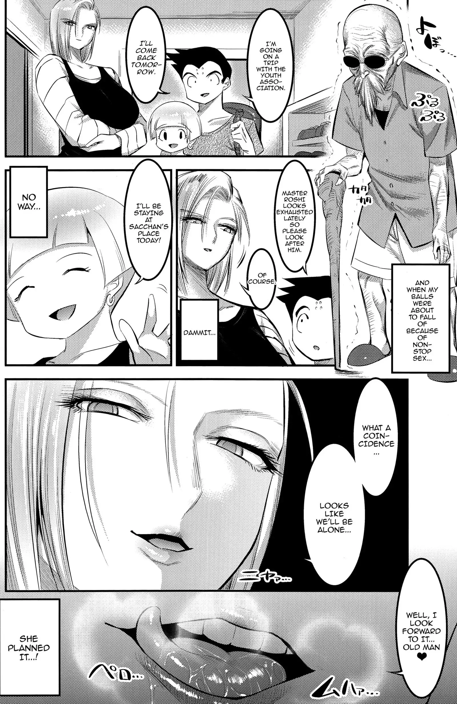 A Story About How Android 18 Squeezes Me Dry Everyday