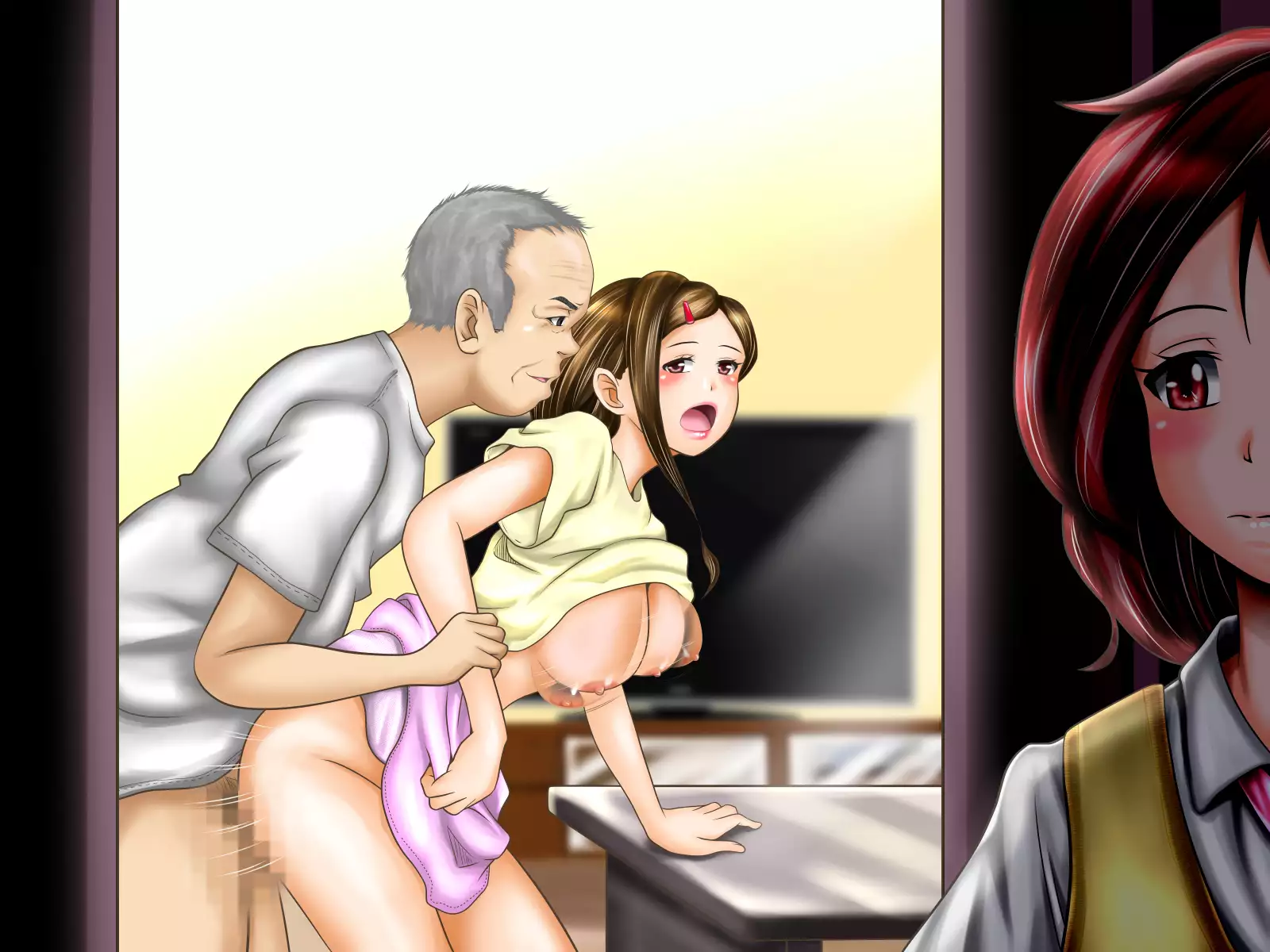 Netorare Kanojo Miyu -Kanojo e no Saigishin o Tomerarenai Ore-