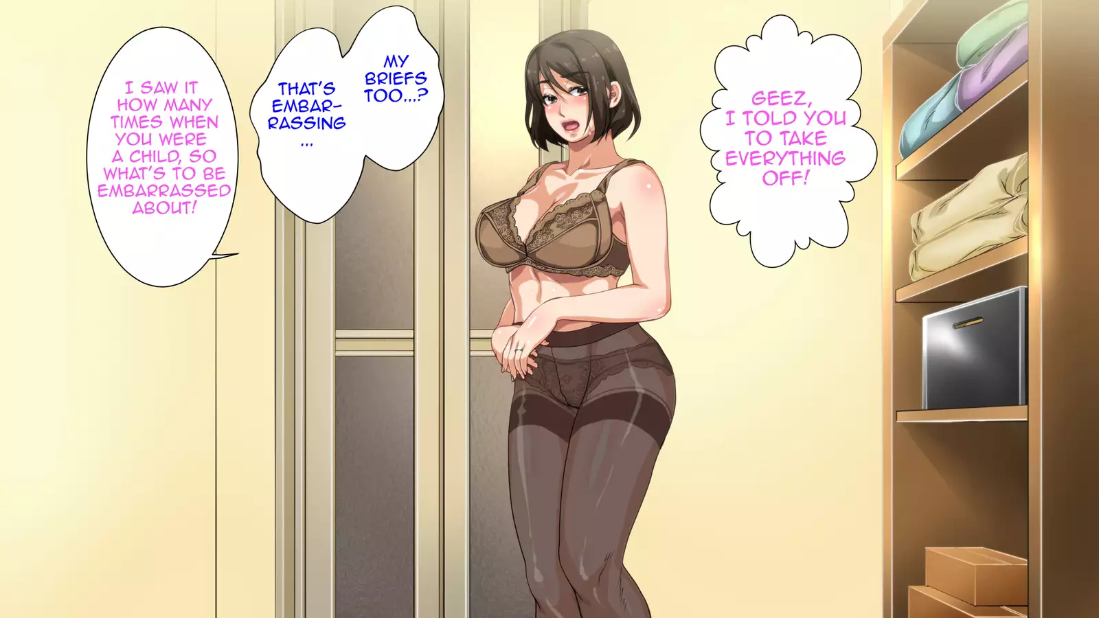 Hahaoya ni Yoru Fudeoroshi ga Gimuka Sareta Sekai | World where Cherry Popping is a Mother's Duty Part 1