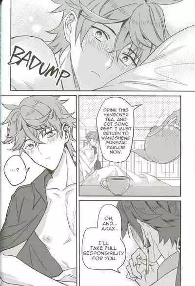 (megumignsn)The Intoxicated Harbinger and Archon (Genshin Impact)