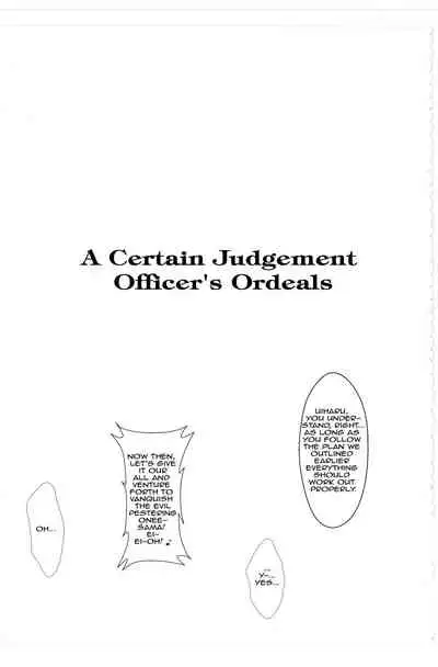 Toaru Junan no Judgment | A Certain Judgement Officer's Ordeals