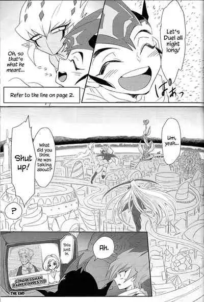 (Sennen Battle Phase 14) [Poco Poco (Shachoo, yuduko)] Ankokugai no Boss wa Kodomo ga Osuki... no You desu (Yu-Gi-Oh! ZEXAL) [English] {Hennojin}