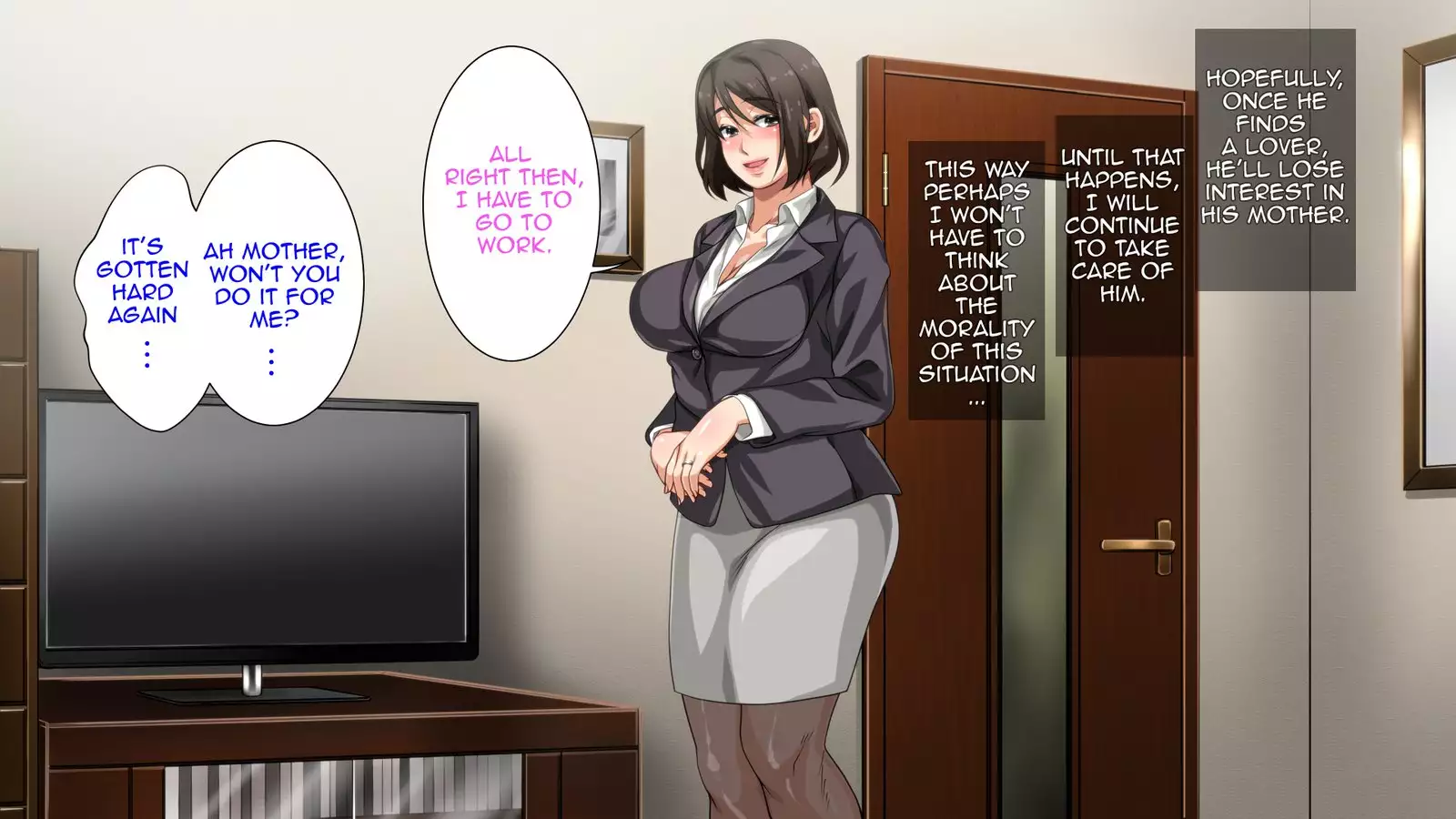 Hahaoya ni Yoru Fudeoroshi ga Gimuka Sareta Sekai | World where Cherry Popping is a Mother's Duty Part 1