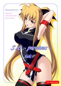 (COMIC1☆03) [ArcS (Sakura Yuu)] S.E.-previous-Side;F (Mahou Shoujo Lyrical Nanoha)