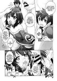 (COMIC1☆10) [Titokara 2nd Branch (Manami Tatsuya)] Chou Nankan!? ♥×30 Quest! | Super Difficult!? ♥×30 Quest! (Kono Subarashii Sekai ni Syukufuku o!) [English] [Juster]