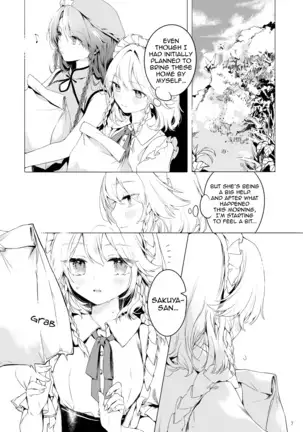 Meiling ni Kawaigarareru Sakuya-san ga Mitai Hon | A book about Sakuya getting sweet with Meiling