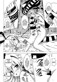 (C85) [Aiirosakura (Aikawa Ryou)] Kuubo Wo-Kyuu-chan no Shimakaze Yuri Dorei Choukyou 1 | Standard Carrier Wo-Class Shimakaze's Yuri Slave Training 1 (Kantai Collection) [English] [B.E.C. Scans]