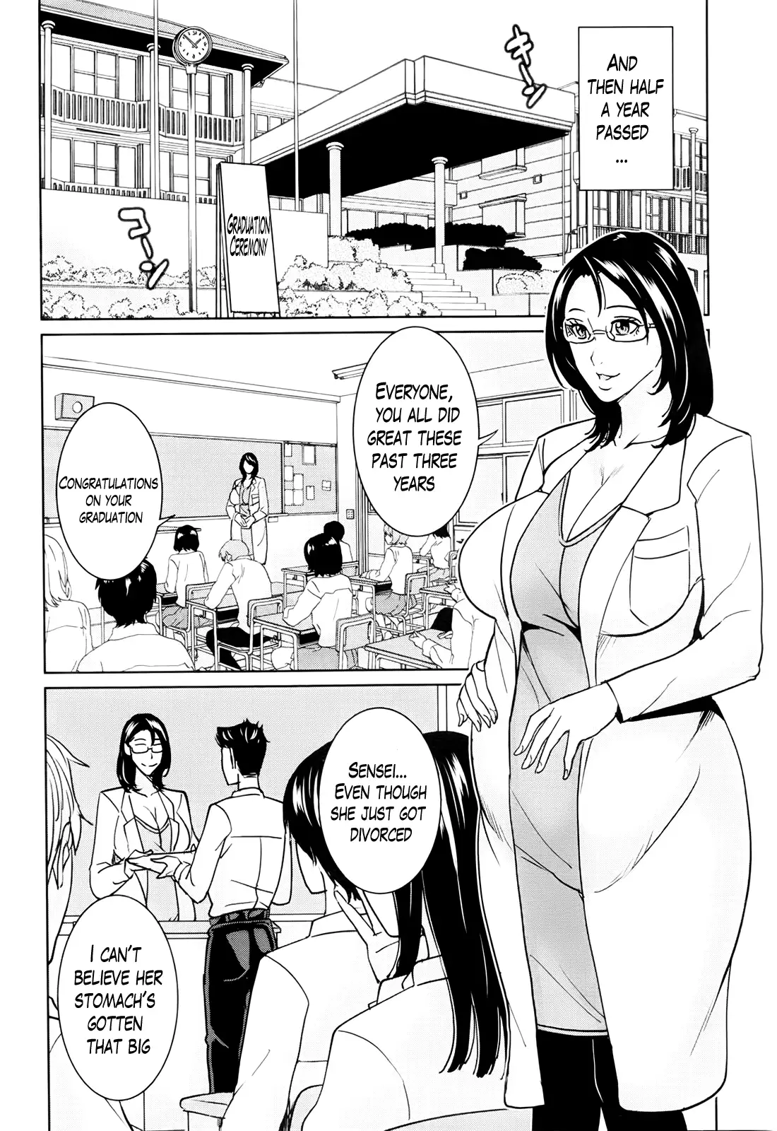 Kyouko Sensei to Boku no Himitsu | Kyouko-sensei and My Secret Ch. 1-4 END
