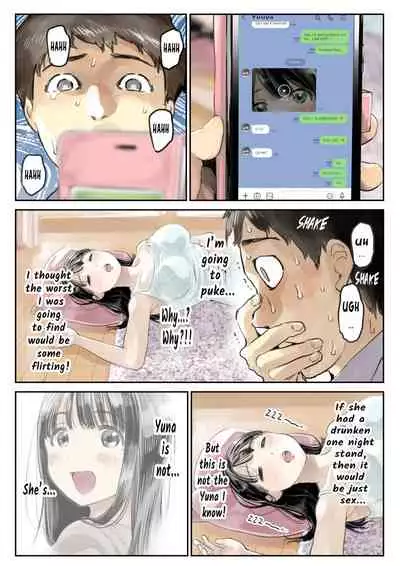 [Chocoro] Kanojo no SmaPho o Nozoita dake nano ni | I Just Snooped through Her Smartphone [English] [Decensored]