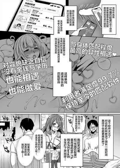 Seiki Matching Appli de Deatta Karada no Aishou dake wa Saikou no Onna 1-2