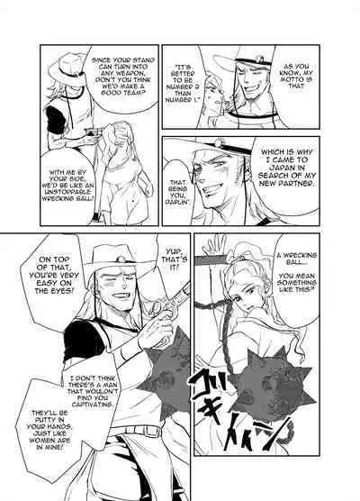 [Naburu] [Jo Mi] Koi Ni Ochita, Ka, Mo 2 (Jojo's Bizarre Adventure) [English]