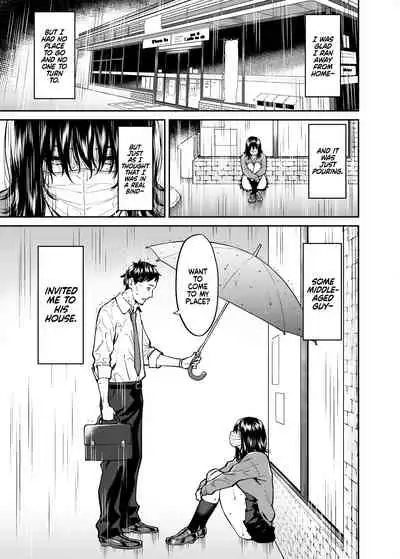 [Uchuusen Shoujigou (Shouji Nigou)] Hirowareta Onnanoko to Oji-san no Hanashi | The Runaway And The Middle-Aged Man [English] =TLL + mrwayne=
