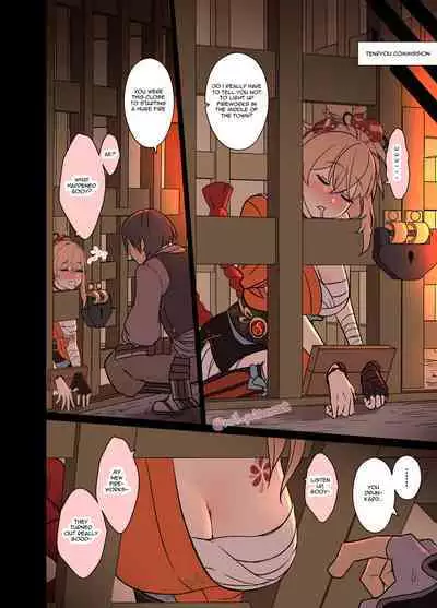 [Dokuneko Noil] Deisui Shita Yoimiya ni Warui Koto o Suru Hanashi | A Story Of The Bad Things I Did To A Drunken Yoimiya (Genshin Impact) [English]