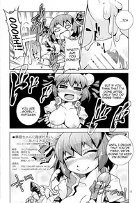 (Reitaisai 8) [Toriniku Seikatsu (Emu, nyagakiya)] Kasen-chan ni Fumaretai. Ato wa Smaretai | I Want Kasen-chan to Step on Me, Then Stick it In (Touhou Project) [English] {Sharpie Translations}