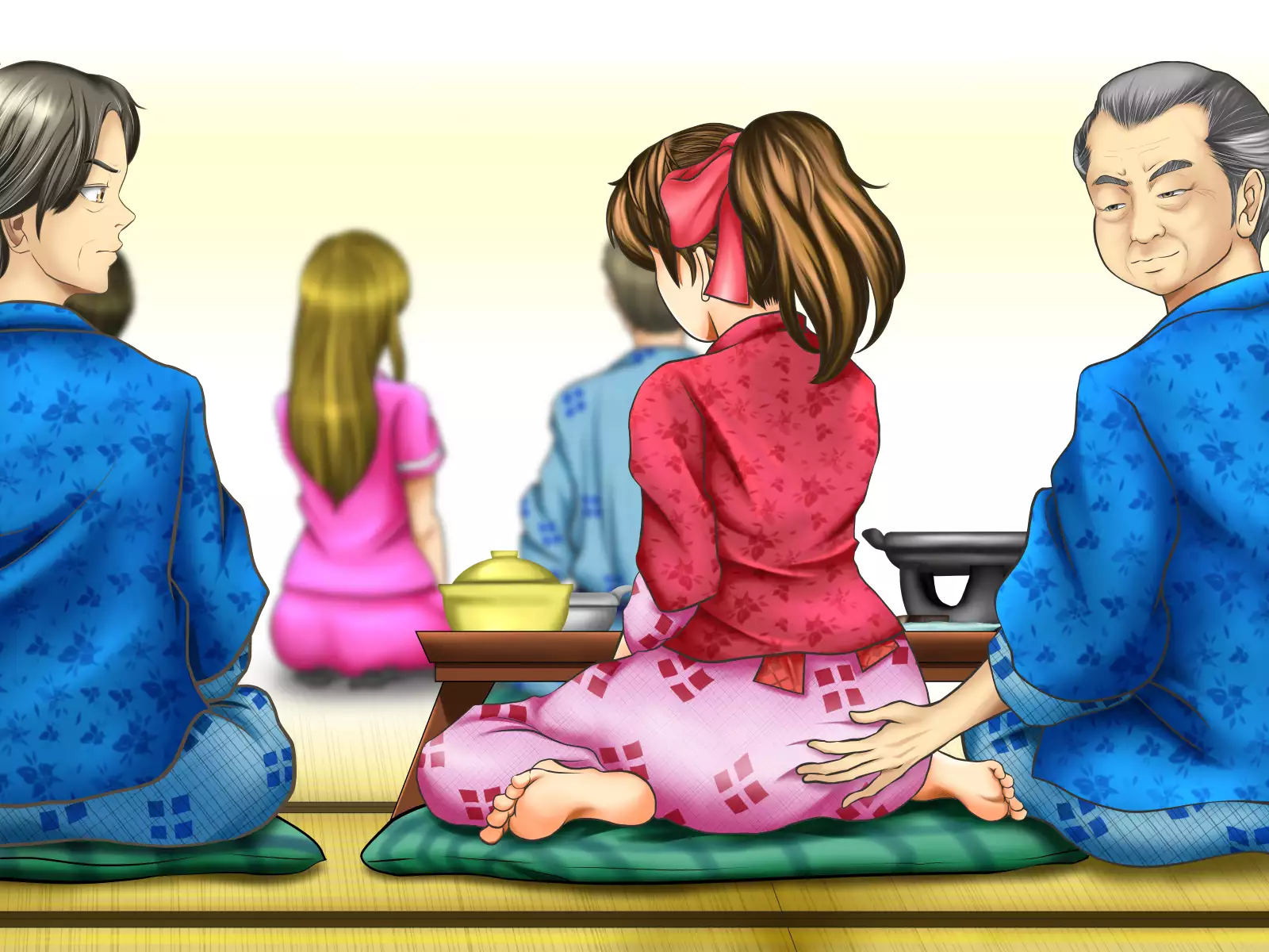 Tenjoin wa Ryoko Chu no Joji o Mite Minu Furi o Suru -Konpanion Garu & Jibun no Kanojo Hen-