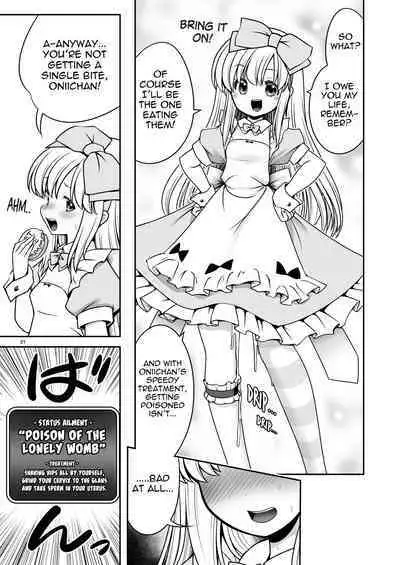 [Yosutebito na Mangakaki (Tomoki Tomonori)] Ecchi na Gedoku ni Hamacchatte Jibun kara Doku o Ukeru Komatta Alice (Alice in Wonderland) [English] {Mant} [Digital]