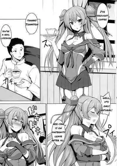 (C99) [Sirotaruto (Kami-ba Kotaru)] Sankyuu-chuu no Fletcher ni Johnston ga Kuwawatte Futari de Aka-chan o Ninshin suru Hon (Kantai Collection -KanColle-) [English]