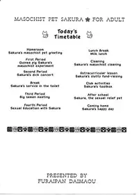 (CR36) [Furaipan Daimaou (Chouchin Ankou)] Masochist Pet Sakura (Cardcaptor Sakura) [English] =LWB=