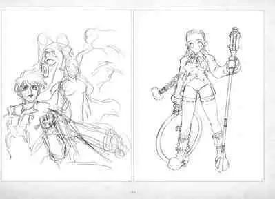 ALICESOFT ORION SCRIBBLES with CROQUIS ULTIMATE EDITION VOL.3 織音計画特別版 ラフ画集