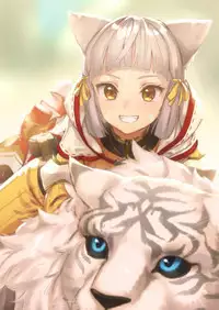 [Ajisaidenden (Kawakami Rokkaku, Takanashi Rei)] N.I.B. (Xenoblade Chronicles 2) [Chinese] [無邪気漢化組] [Digital]