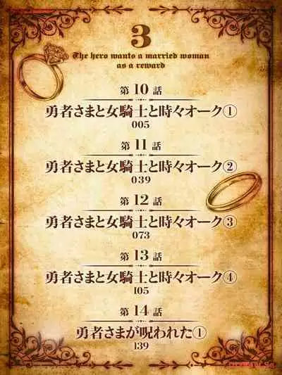 Yuusha-sama wa Houshuu ni Hitozuma wo go Kibou desu volume 3